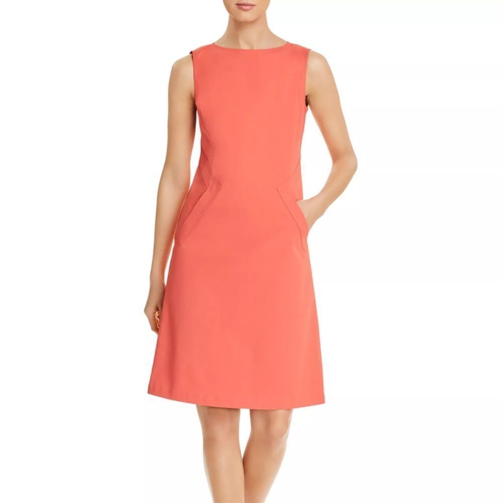 Lafayette 148 New York Ensley Angled Pocket Dress